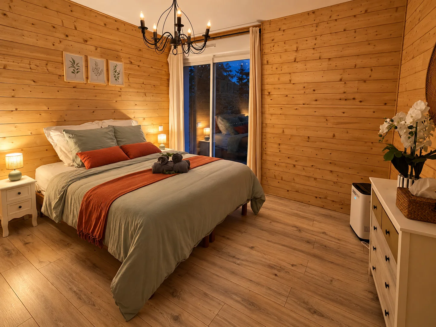La chambre verte, douce comme le paysage