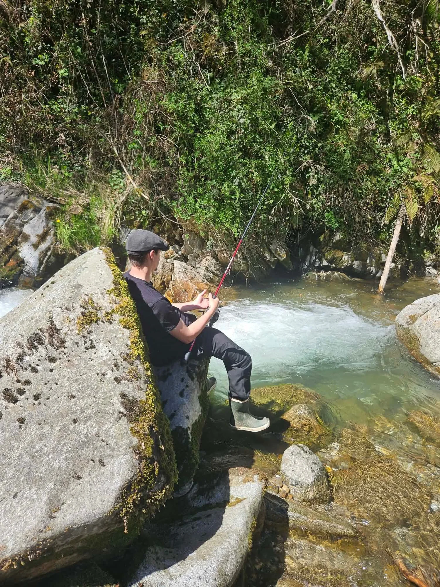Une partie de pêche en rivière, 04